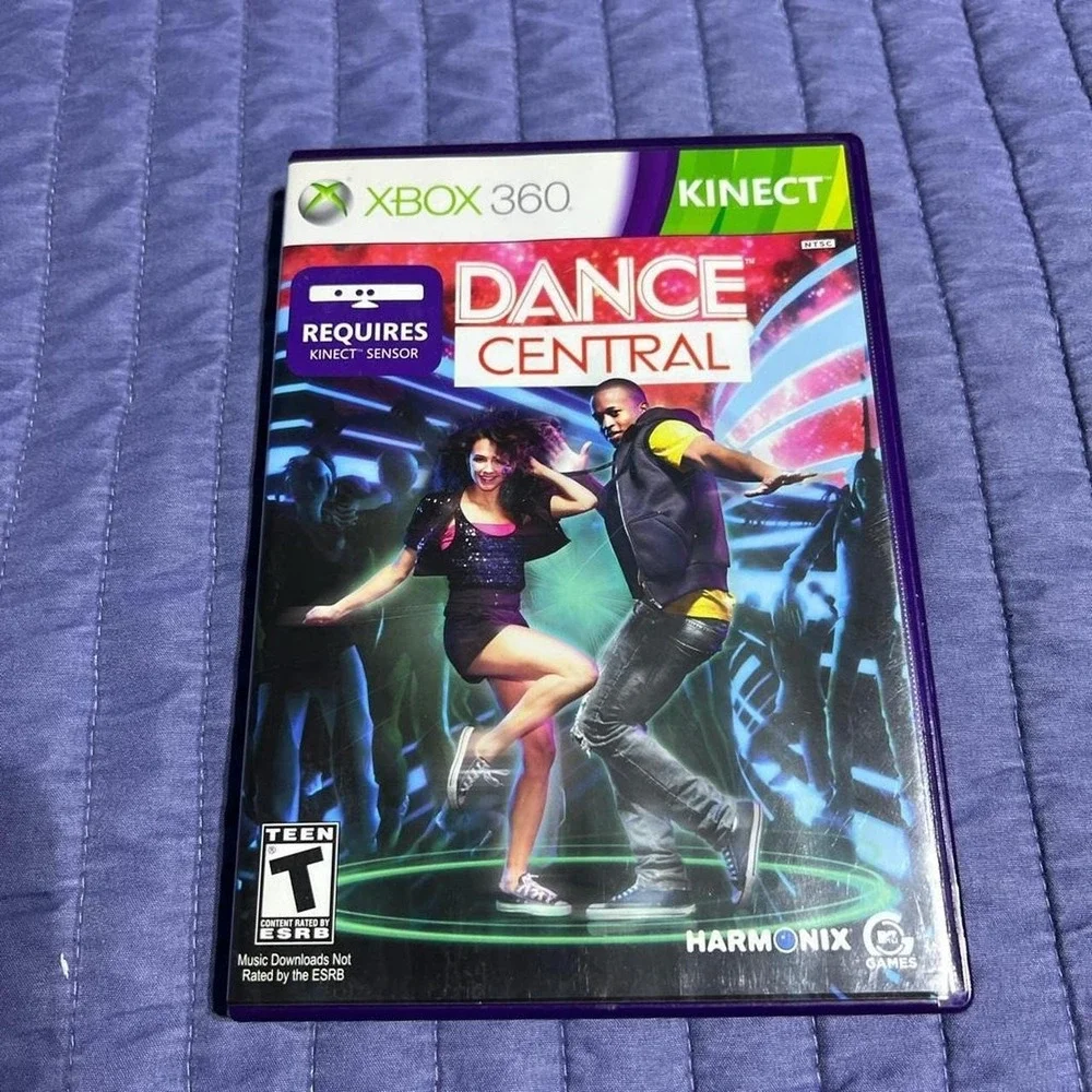Dance Central Xbox 360 Kinect Game Harmonix Microsoft 2010 CIB